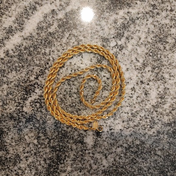 Nolan Miller Necklace Chunky Neck-Chain with Back Clasp, Signed. Long chain. - Picture 14 of 16